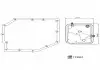 Фільтр масляний АКПП JEEP WRANGLER, LIBERTY 03- з прокладкою FEBI 173931 (фото 2)