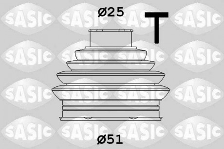 Пильовик ШРУС зовн. AUDI, SEAT, SKODA, VW SASIC 1906103