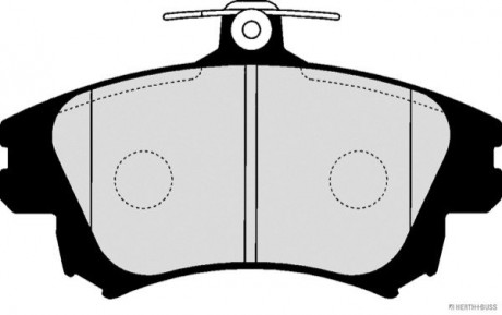 Колодки гальмівні дискові передні MITSUBISHI, SMART, VOLVO JAKOPARTS J3605042