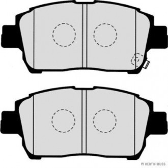 Колодки гальмівні дискові передні TOYOTA COROLLA JAKOPARTS J3602088