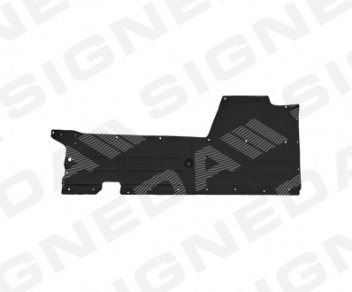 Захист днища BMW 1 (F20/F21), 05.15 - 19 Signeda PBM98113AR