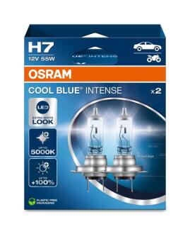 Лампа фарна H7 12V PX26d 55W COOL BLUE INTENSE Next Gen компл. eco-упаковка OSRAM 64210CBN-2HB