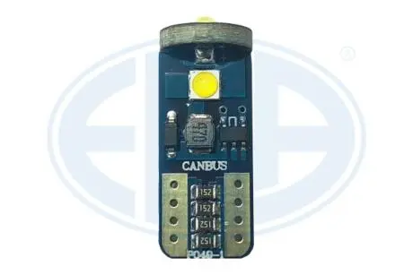 Автомобільна лампа W5W 12V W2,1x9,5d LED 6000K ERA E139LD-10C