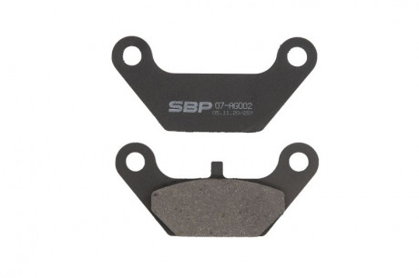 Гальмівні колодки, дискові Sbp 07AG002
