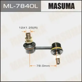 Стойка стабилизатора передн лев Mitsubishi PAJERO V6W, V7W Masuma ML7840L