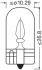 Автолампа 3W 12V W2,1X9,5D (к/т 2 шт) OSRAM 2821-2BL (фото 3)