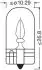 Автолампа 3W 12V W2,1X9,5D (к/т 2 шт) OSRAM 2821-2BL (фото 3)