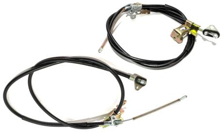 Трос ручного тормоза (комплект) Geely MK/MK2 KLM Aftermarket 1014001818-1014001819