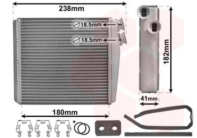 Теплообменник Van Wezel 59006163