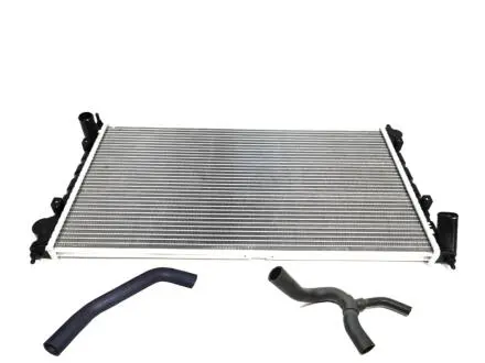 Радиатор охлаждения (сотовый) с патрубками Chery Amulet/Karry KLM Aftermarket A15-1301110CA-A15-1303110-A15-1303210