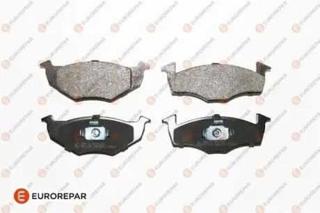 Колодки гальмівні дискові (комплект 4 шт) Eurorepar 1617253580