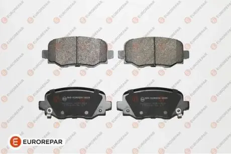 Колодки гальмівні дискові (комплект 4 шт) Eurorepar 1675996280