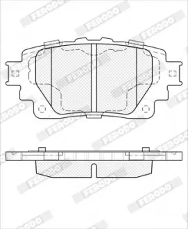Тормозные колодки FERODO FDB5470