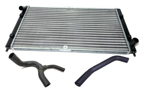 Радиатор охлаждения (трубчатый) с патрубками Chery Amulet/Karry KLM Aftermarket A15-1301110-A15-1303110-A15-1303210