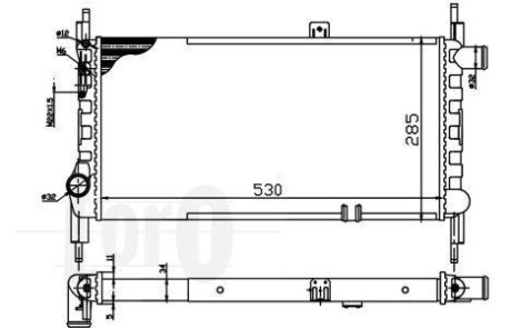 Теплообменник DEPO 037-017-0068