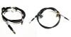 Трос ручного тормоза (комплект) Geely EC7/EC7RV KLM Aftermarket 1064001076-1064001077 (фото 1)