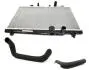 Радиатор охлаждения с патрубками Geely MK Cross KLM Aftermarket 1016003403-1016003339-1602200180 (фото 1)