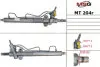 Рулевая рейка с ГУР восстановленная MITSUBISHI PAJERO III Canvas Top (V60, V70) 00-06 MT204R