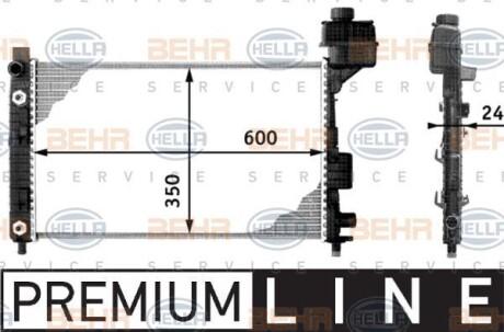 Теплообменник HELLA 8MK376713041