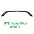 Накладка, молдінг верхній решітки переднього бамперу Yuan Plus / Atto 3 BYD SC2E2803116 (фото 1)