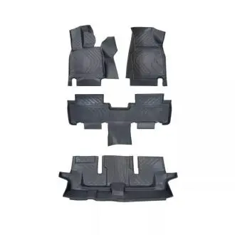 Килими салону, 3D, резино-пластик, комплект 4 елементи (без килиму багажнику) для BYD Tang 6 місць GoodWay CFMBYDTNGSET6