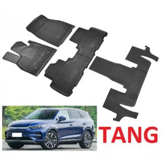 Килими салону резинові,к-кт 4 елементи (без килиму багажнику) для BYD Tang 6 місць GoodWay CFMBYDTNGSET6AG