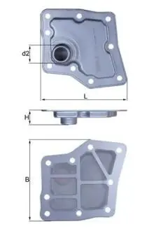 Фільтр гідравлічний MAHLE KNECHT HX 259
