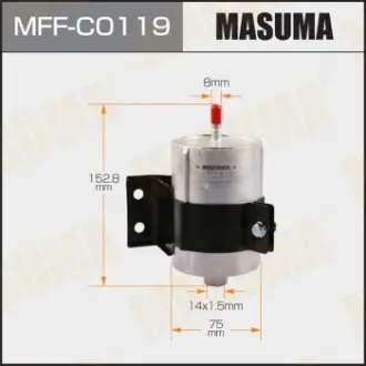 Фільтр паливний високого тиску, SsangYong KYRON, ACTYON SPORTS (06-) Masuma MFFC0119