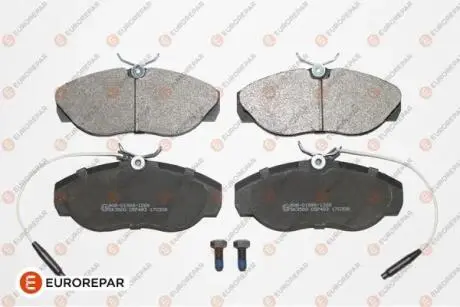 Колодки гальмівні дискові (комплект 4 шт) Eurorepar 1617280480