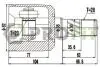 ШРКШ зі змазкою в комплекті 2810-3078