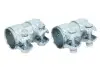 З\'єднувач труб (50,5x50,5x95mm, 2шт) MERCEDES A (W169), B SPORTS TOURER (W245) ABARTH GRANDE PUNTO ALFA ROMEO MITO AUDI 100 C4, 80 B3, 80 B4, A2, A3, A4 B5, A4 B7, A6 ALLROAD C6 1.2-4.6 08.83- 4MAX 0219010077P2 (фото 1)