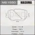 Колодки тормозные передн AN-636K, NP1021, P83054 (MS1550) MASUMA