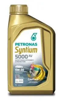 Олива моторна SYNTIUM 5000 AV 5W-30 SN (1L) Petronas 70950E18EU