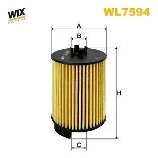 ФІЛЬТР ОЛИВИ WIX FILTERS WL7594