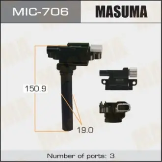 Котушка запалювання Suzuki SX4/M16A Аналог MIC-705 Masuma MIC706
