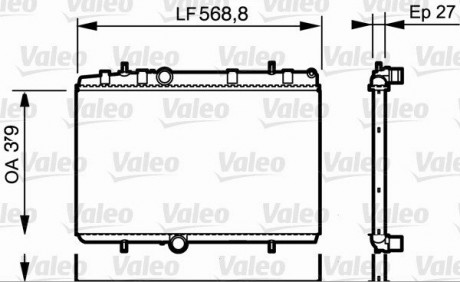 Теплообменник Valeo 734338 (фото 1)