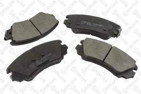 Колодки гальмівні передні (диск) STELLOX 000035BSX