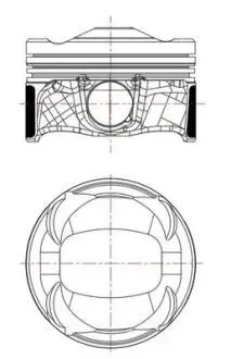 Поршень MAHLE KNECHT 039 PI 00134 000