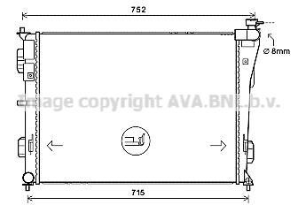 Теплообменник AVA COOLING HY2379