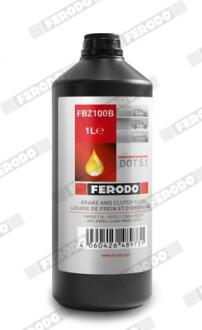Рідина гальмівна DOT 5.1 1л FERODO FBZ100B
