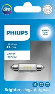 Автолампа світлодіодна PHILIPS 11866WU70X1