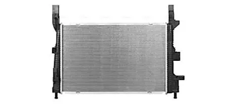 Радиатор охлаждения двигателя Ford Focus (14-20), Transit Connect (15-), C-Max (AVA COOLING FD2665