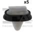 Кліпса кріплення (затискач) Fischer Automotive One (FA1) 21400125 (фото 1)