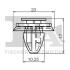 Кліпса кріплення (затискач) Fischer Automotive One (FA1) 21400125 (фото 2)