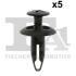 Кліпса кріплення (затискач) Fischer Automotive One (FA1) 13300035 (фото 1)