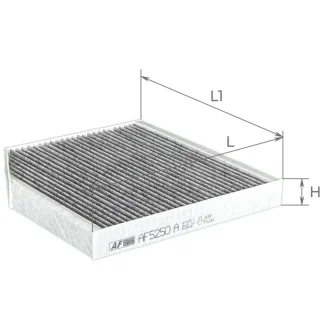 Фильтр салона Great Wall Haval H2 AF ALPHA FILTER 8104400ASZ08A