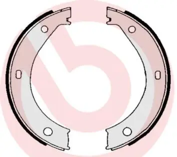 Фото 1 - гальмівні колодки барабанні BREMBO S 06 503 Гальмівні колодки барабанні BREMBO S 06 503 (фото 1)