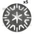 Кліпса кріплення (затискач) Fischer Automotive One (FA1) 11-40113.5 (фото 1)