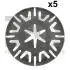 Кліпса кріплення (затискач) Fischer Automotive One (FA1) 11-40113.5 (фото 1)