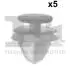 Кліпса кріплення (затискач) Fischer Automotive One (FA1) 11-40045.5 (фото 1)